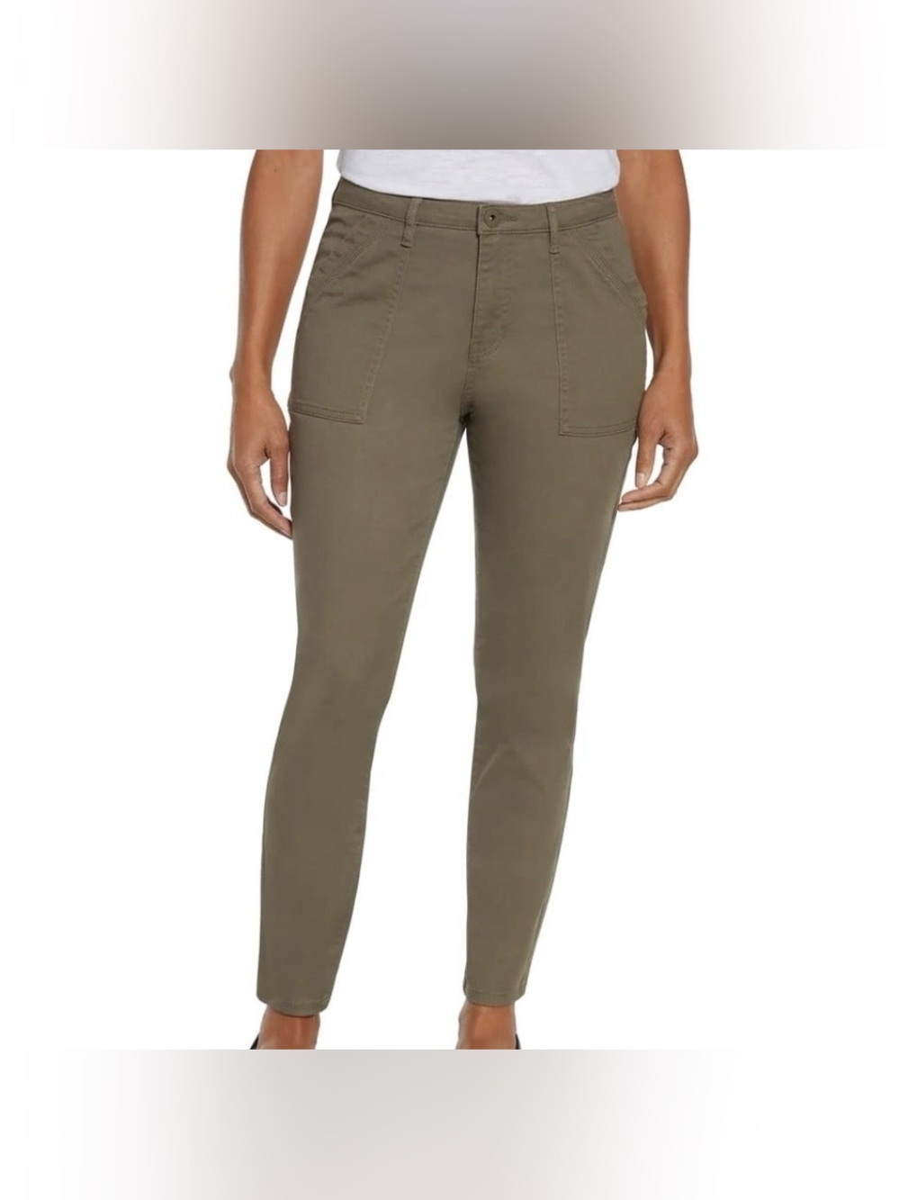 Banana Republic High Waisted Twill Pants Size 14